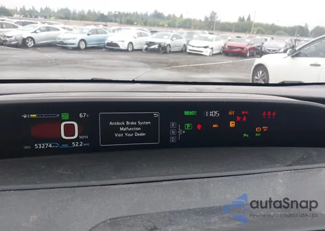 2017 Toyota Prius Three Touring from USA, damaged, VIN JTDKARFU0H3537983